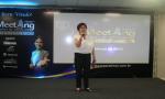 Elza Wolcoff, na abertura do Evento, em Belo Horizonte.