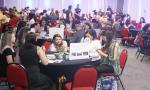 O ponto alto do Evento, a Rodada de Negcios, contou com a presena de expositores, entre hoteleiros e afins, e demonstrou que os eventos presenciais so ainda o principal canal de divulgao entre as pessoas;